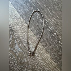 Sterling Engel Brothers silver snake chain necklace extender